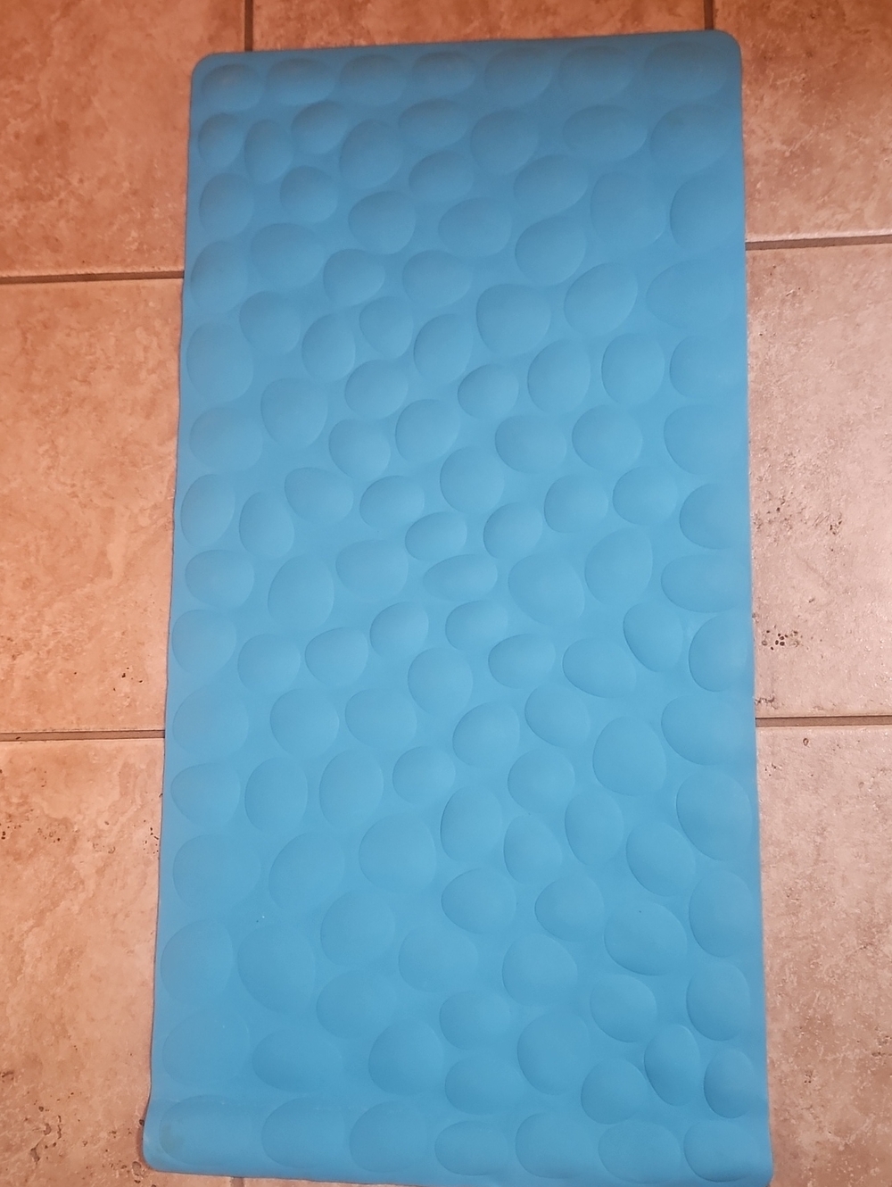 Blue Non-Slip Bath Mat - Brand